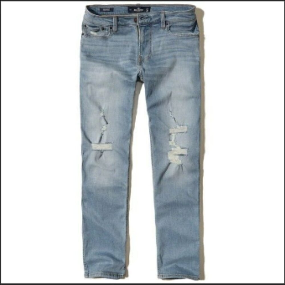 Hollister Mens Slim Straight Jeans 28 x 30